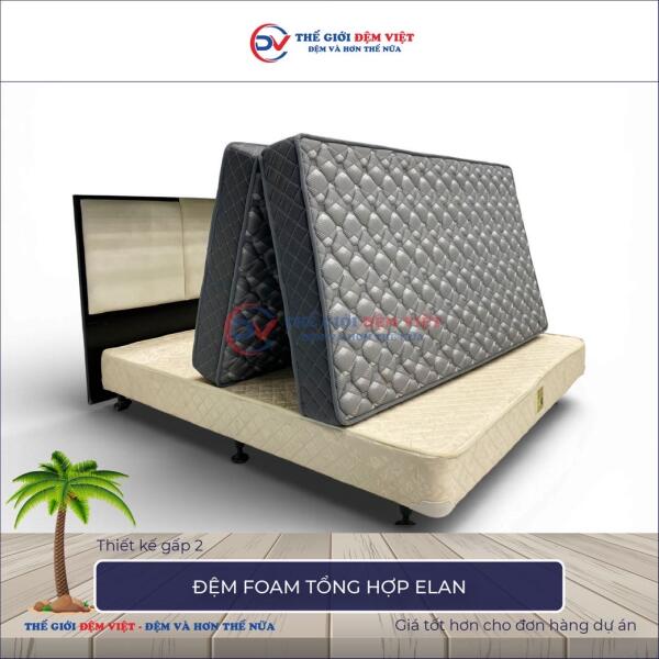 Đệm foam tổng hợp Elan 6